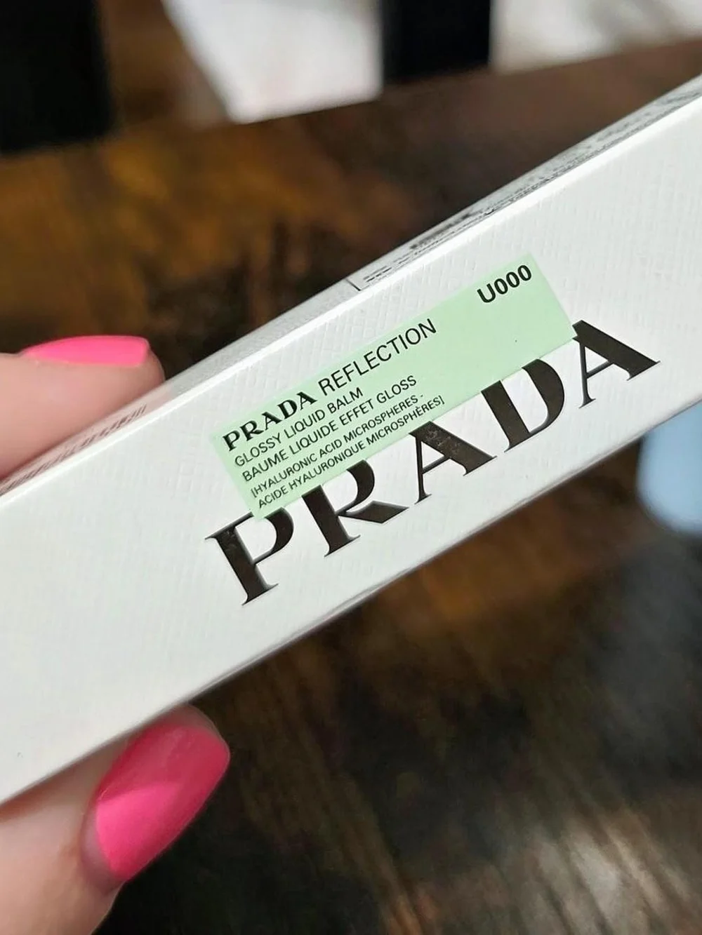 Prada Light Blue Lip Gloss - Prada